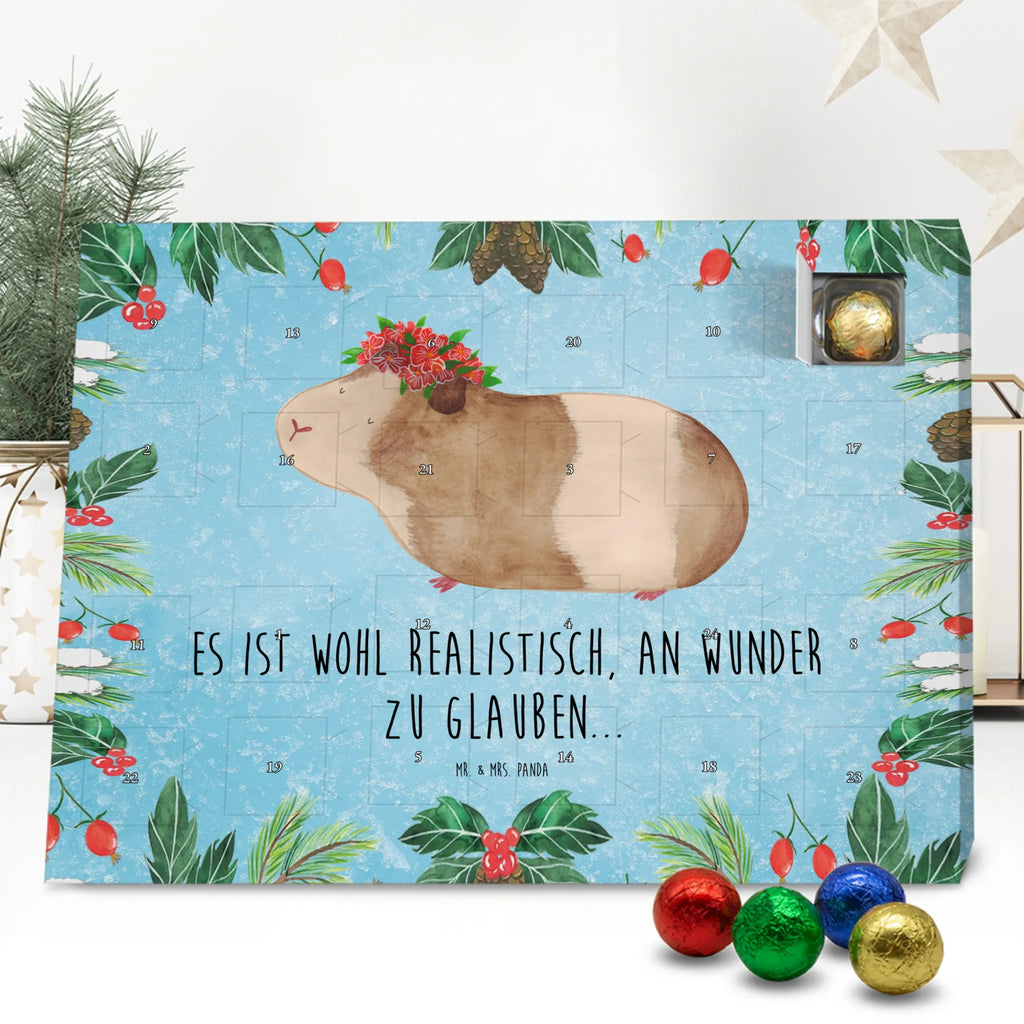 Chocolate advent calendar Guinea pig wisdom gift ideas, gifts, small animals, good mood, cute, funny sayings, cute animal motives, hand drawn, special gifts, card, animal lover, wonderland, flower child, reality, guinea pig, wonder, wisdom, saying