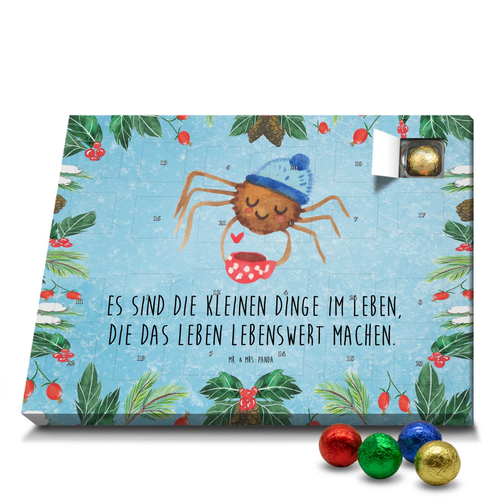 Chocolate advent calendar Spider Agathe coffee Spider, Spider Agathe