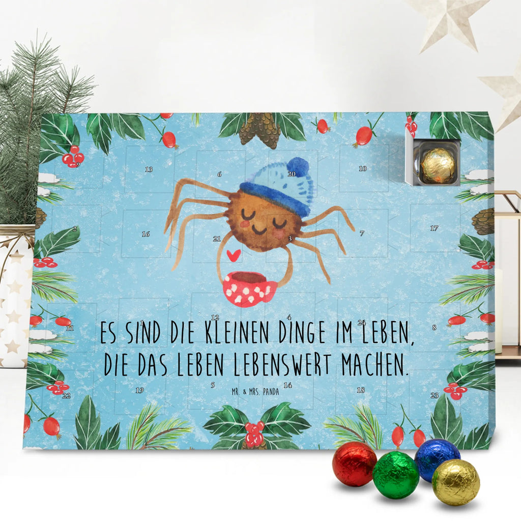 Chocolate advent calendar Spider Agathe coffee Spider, Spider Agathe