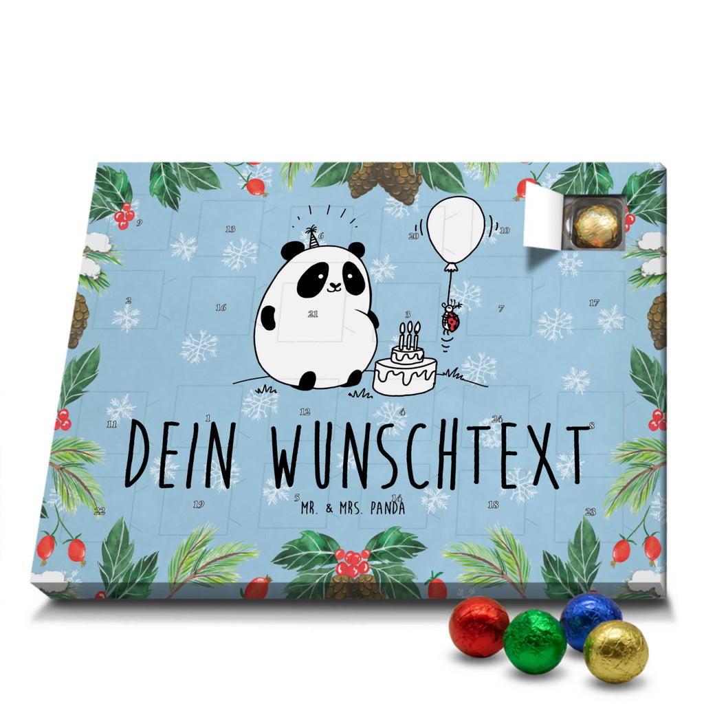  Panda urodziny Personalisierter Adventskalender, Adventskalender mit Namen