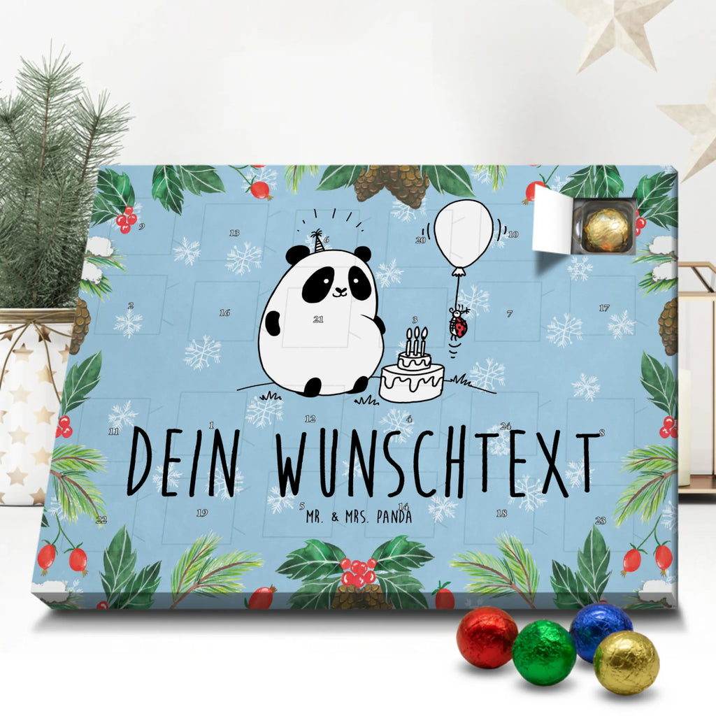  Panda urodziny Personalisierter Adventskalender, Adventskalender mit Namen