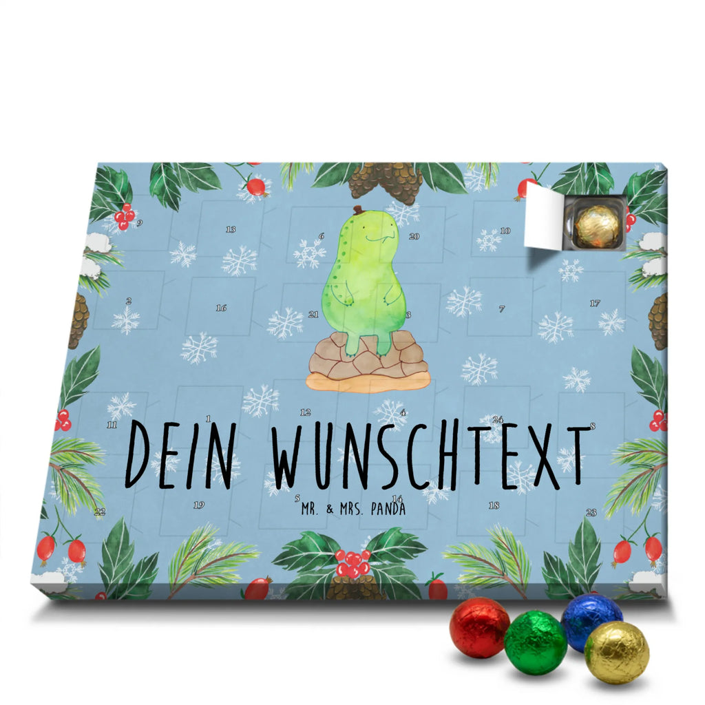 Personalisierter Schoko Adventskalender Schildkröte Pause Personalisierter Adventskalender, Adventskalender mit Namen, Schildkröte, Achtsamkeit, Achtsam, Entschleunigen