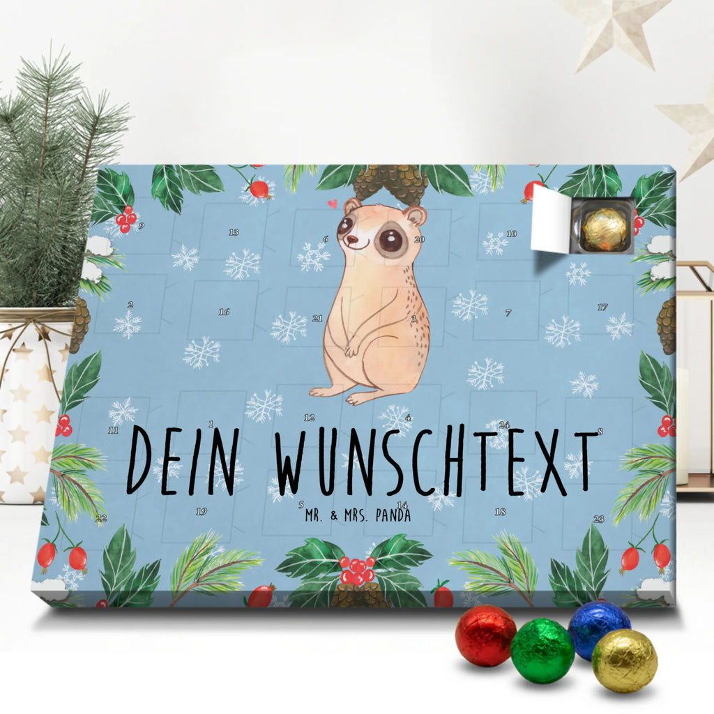 Adventskalender mit Namen Plumplori Glücklich Adventskalender mit Namen, Personalisierter Adventskalender, Tiere, Tiermotive, Lustige Sprüche, Gute Laune, Niedlich, Plumplori, Glück