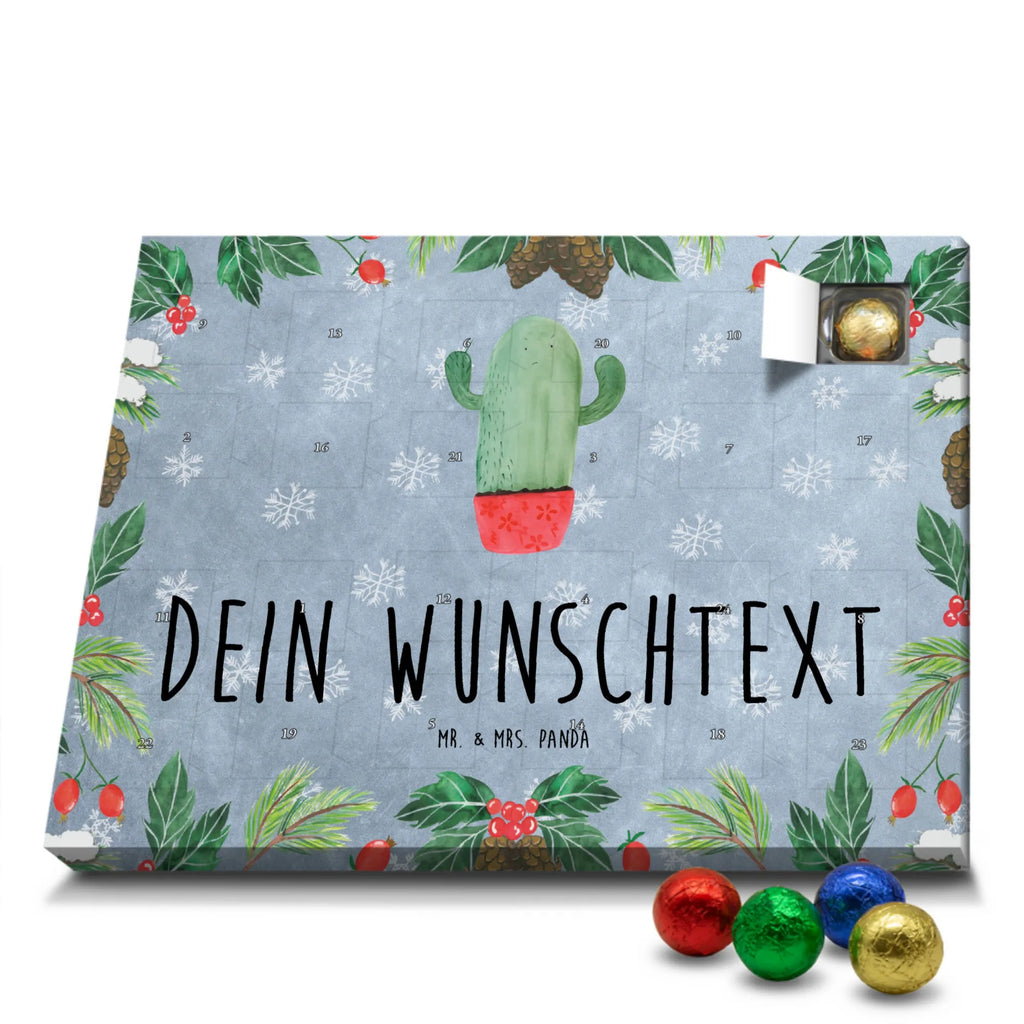 Personalisierter Schoko Adventskalender Kaktus Wut Personalisierter Adventskalender, Adventskalender mit Namen, Kakteen, Kaktus, wütend, Schule, ärgern, Büroalltag, Chefin, Kollege, Büro, Kollegin