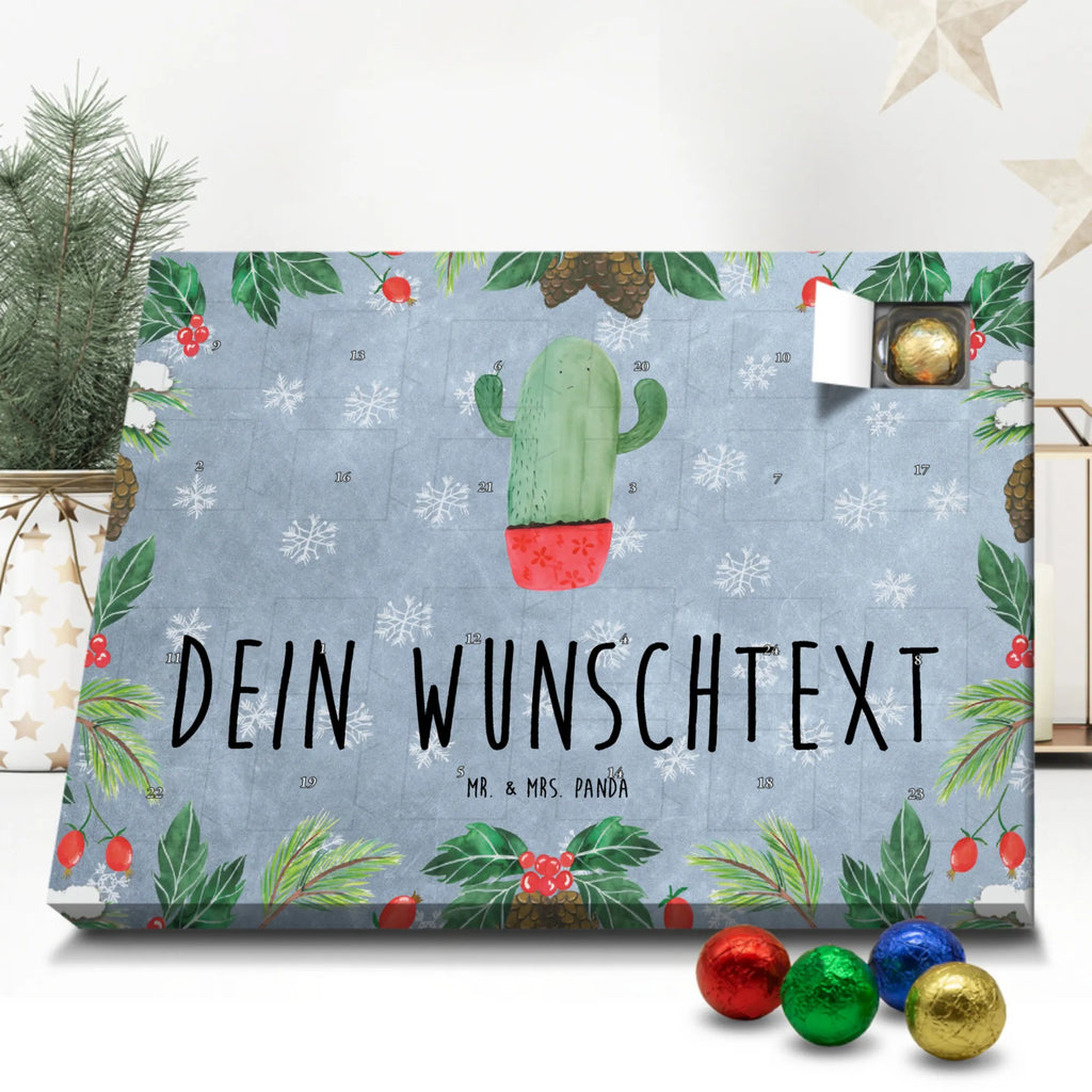 Personalisierter Schoko Adventskalender Kaktus Wut Personalisierter Adventskalender, Adventskalender mit Namen, Kakteen, Kaktus, wütend, Schule, ärgern, Büroalltag, Chefin, Kollege, Büro, Kollegin