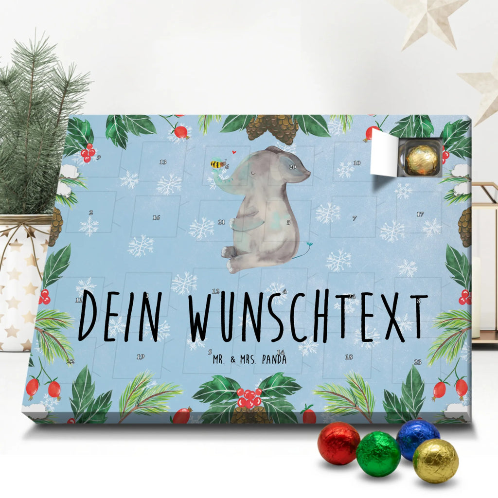 Adventskalender mit Namen Elefant Biene Adventskalender mit Namen, Personalisierter Adventskalender, Tiere, Tiermotive, Lustige Sprüche, Gute Laune, Liebesgeschenk, Jahrestag, Liebesbeweis, Hochzeitsgeschenk, Biene, Liebe, Liebesspruch, Heiratsantrag, Elefant