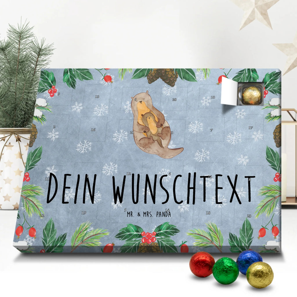 Adventskalender mit Namen Otter Kind Personalisierter Adventskalender, Adventskalender mit Namen, Fischotter, Seeotter, Otter, Otter Seeotter See Otter