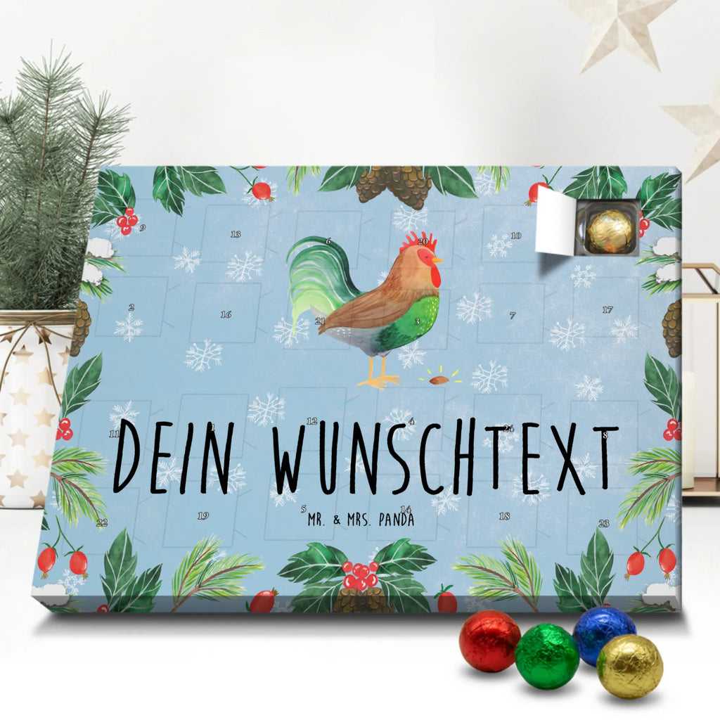 Personalisierter Schoko Adventskalender Hahn Korn Personalisierter Adventskalender, Adventskalender mit Namen, Hoftiere, Landwirtin, Landwirt, Bauernhof, Korn, Hahn, Natur, Henne, Eier