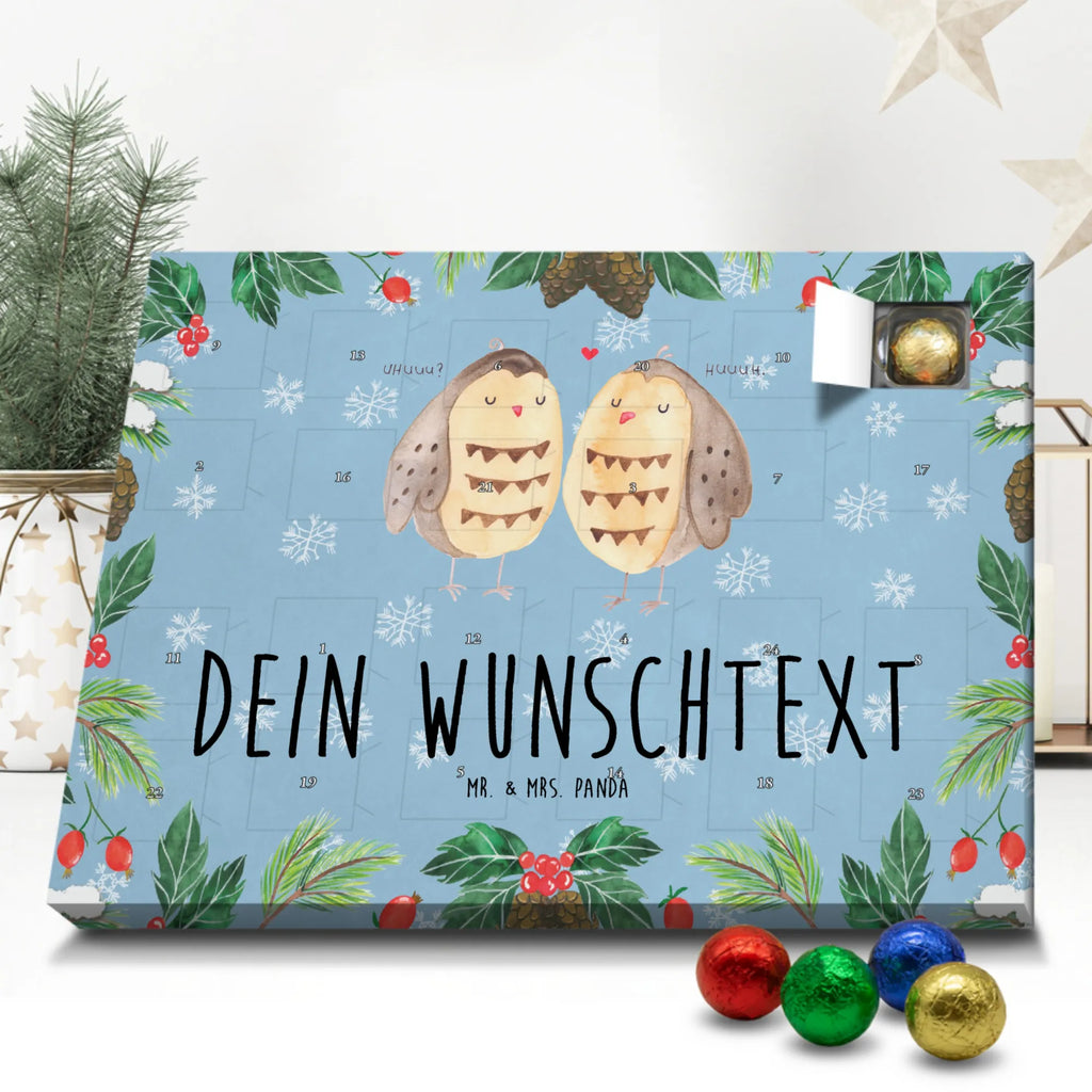 Adventskalender mit Namen Eulen Liebe Personalisierter Adventskalender, Adventskalender mit Namen, Eule, Eule Deko, Freund, Hochzeit Spruch, Owl, Wortspiel Lustig, Liebe, Liebe Spruch, All You Need Is Love, Freundin Geschenk
