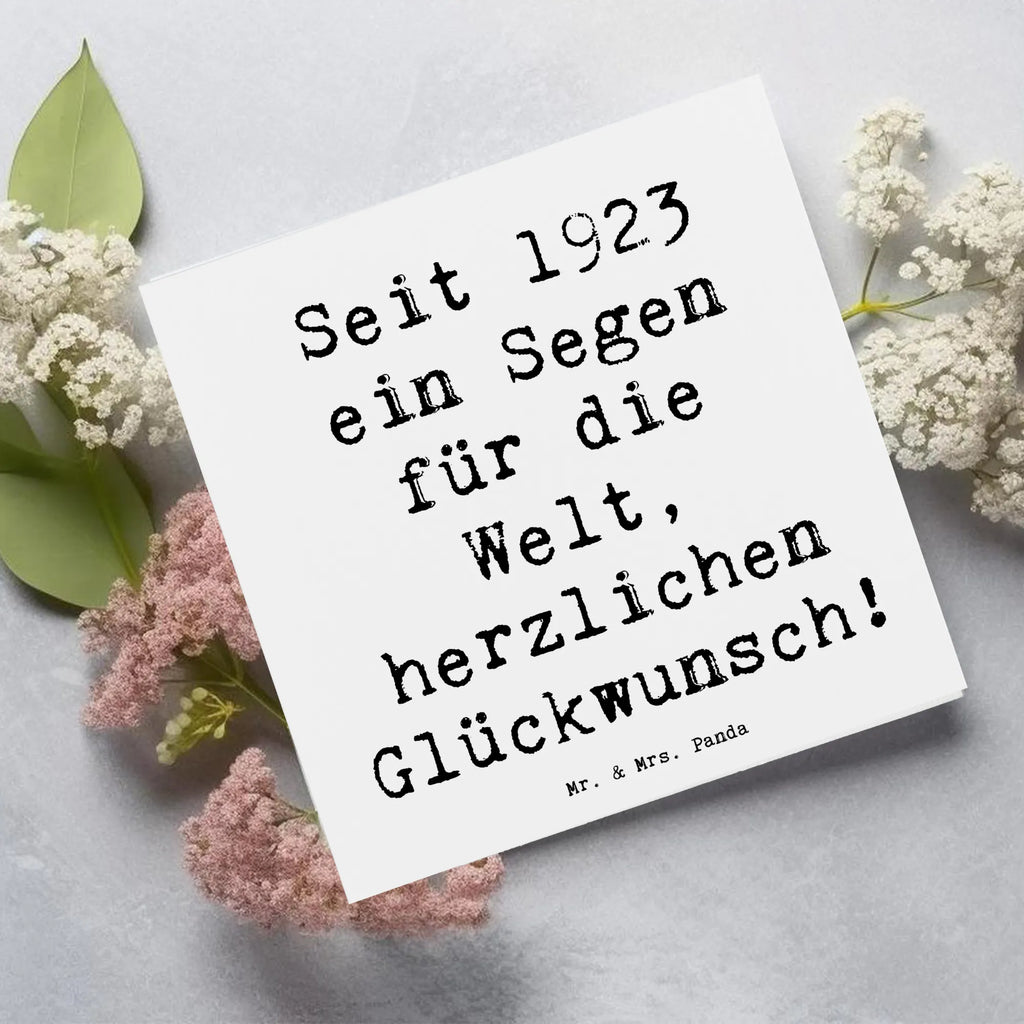 Deluxe Karte Spruch 1923 Geburtstag Segen Hochzeitskarte, Karte, Hochwertige Grußkarte, Grußkarte, Geburtstagskarte, Hochwertige Klappkarte, Klappkarte, Glückwunschkarte, Einladungskarte, Geburtstag, Geburtstagsgeschenk, Geschenk