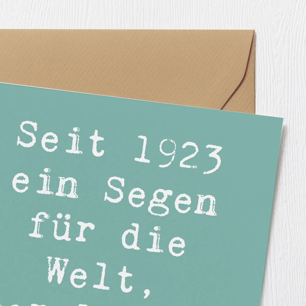 Deluxe Karte Spruch 1923 Geburtstag Segen Hochzeitskarte, Karte, Hochwertige Grußkarte, Grußkarte, Geburtstagskarte, Hochwertige Klappkarte, Klappkarte, Glückwunschkarte, Einladungskarte, Geburtstag, Geburtstagsgeschenk, Geschenk