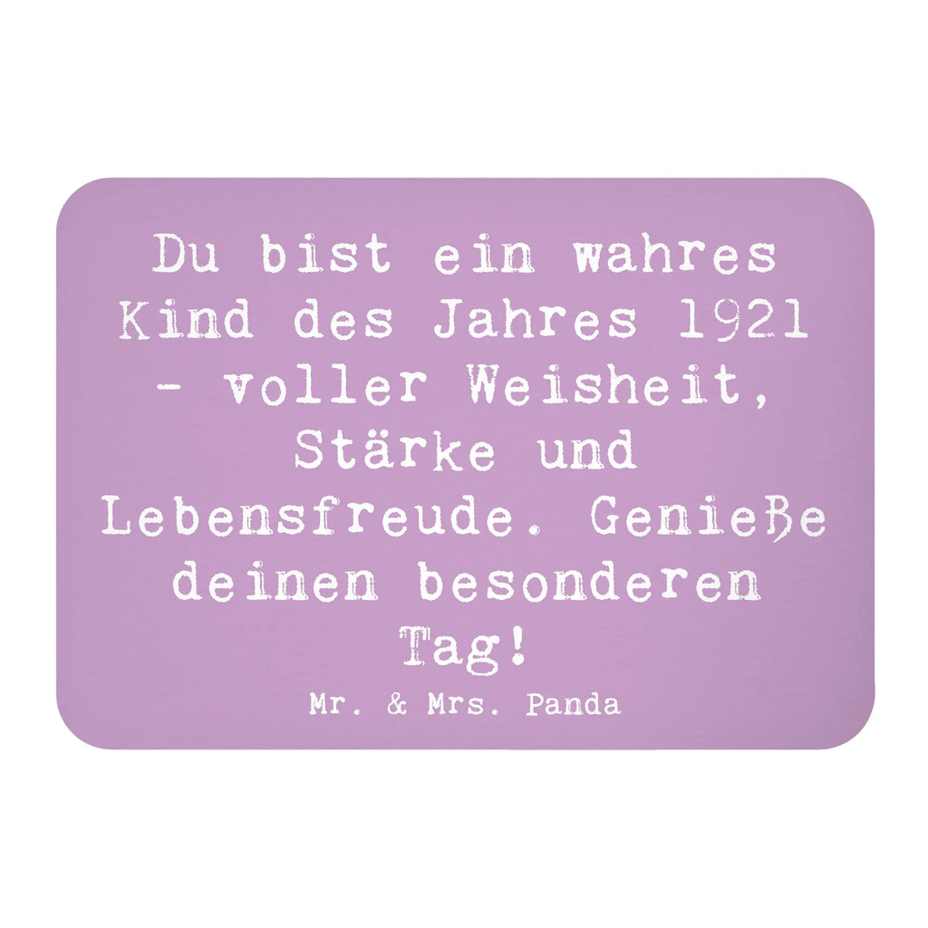 Magnet Spruch Du bist ein wahres Kind des Jahres 1921 - voller Weisheit, Stärke und Lebensfreude. Genieße deinen besonderen Tag! Motivmagnete, Kühlschrank Dekoration, Kühlschrankmagnet, Notiz Magnet, Dekomagnet, Pinnwandmagnet, Whiteboard Magnet, Souvenir Magnet, Geburtstag, Geburtstagsgeschenk, Geschenk