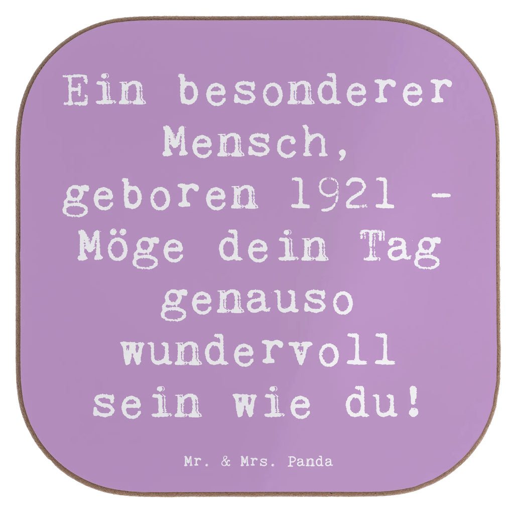 Square coaster Saying Ein besonderer Mensch, geboren 1921 - Möge dein Tag genauso wundervoll sein wie du! Untersetzer Gläser, Getränkeuntersetzer, Glasuntersetzer, Holzuntersetzer, Bierdeckel, Untersetzer aus Holz, Untersetzer, Korkuntersetzer, Untersetzer für Gläser, Tassen Untersetzer, Untersetzer Design, Untersetzer Holz, Geburtstag, Geburtstagsgeschenk, Geschenk