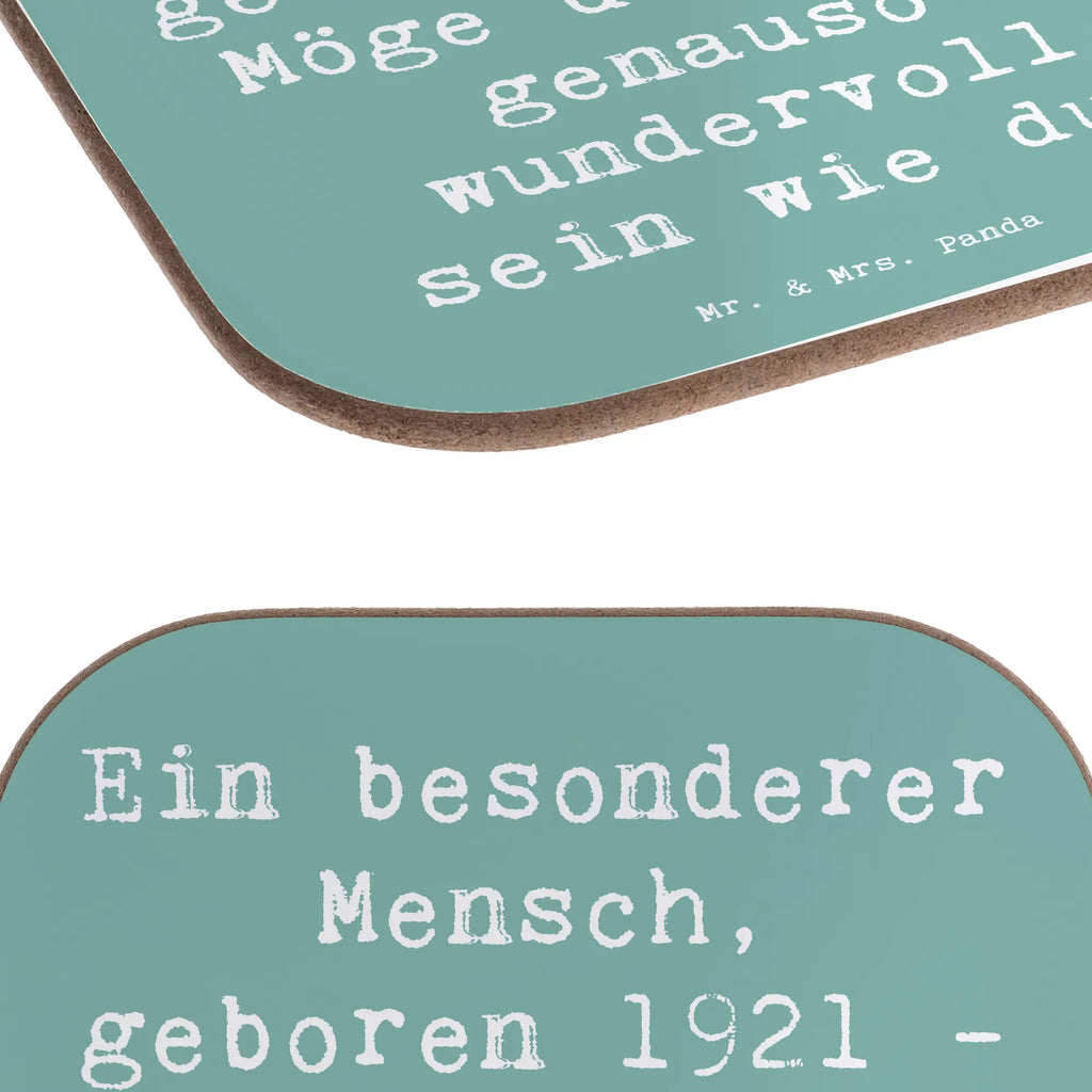 Square coaster Saying Ein besonderer Mensch, geboren 1921 - Möge dein Tag genauso wundervoll sein wie du! Untersetzer Gläser, Getränkeuntersetzer, Glasuntersetzer, Holzuntersetzer, Bierdeckel, Untersetzer aus Holz, Untersetzer, Korkuntersetzer, Untersetzer für Gläser, Tassen Untersetzer, Untersetzer Design, Untersetzer Holz, Geburtstag, Geburtstagsgeschenk, Geschenk