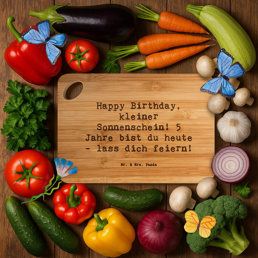 Schneidebrett Spruch 5. Geburtstag Sonnenschein Schneidebrett, Servierbrett, Frühstücksbrett, Küchenbrett, Brett, Hackbrett, Holzbrettchen, Holzbrett, Geburtstag, Geburtstagsgeschenk, Geschenk