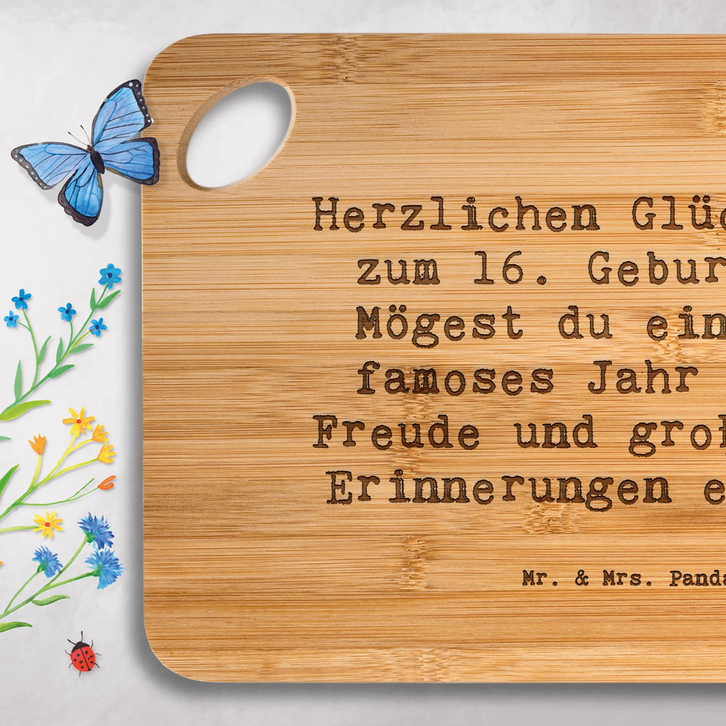 Holzbrettchen Spruch 16. Geburtstag Holzbrettchen, Brett, Holzbrett, Schneidebrett, Servierbrett, Frühstücksbrett, Hackbrett, Küchenbrett, Geburtstag, Geburtstagsgeschenk, Geschenk