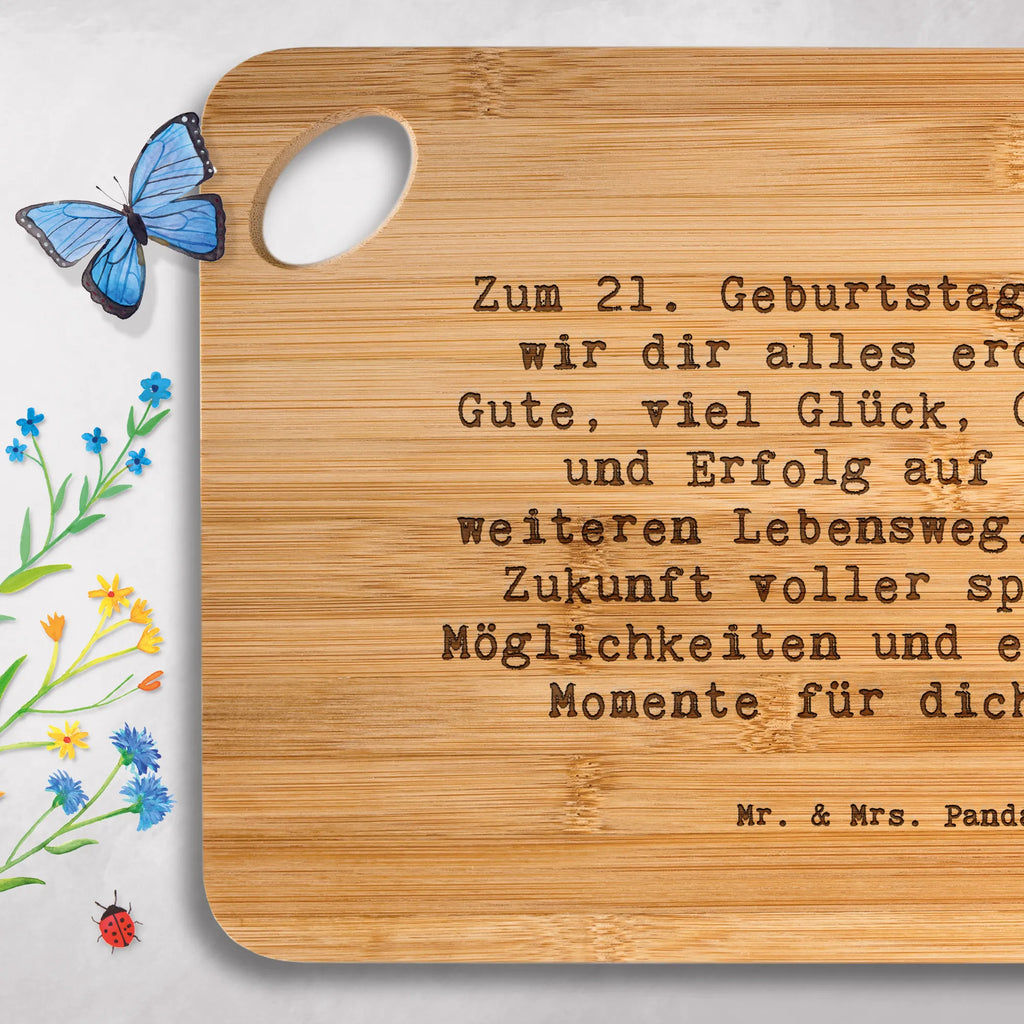 Brett Spruch 21. Geburtstag Brett, Servierbrett, Schneidebrett, Holzbrettchen, Holzbrett, Frühstücksbrett, Hackbrett, Küchenbrett, Geburtstag, Geburtstagsgeschenk, Geschenk