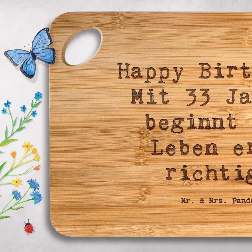 Frühstücksbrett Spruch 33. Geburtstag Frühstücksbrett, Servierbrett, Küchenbrett, Schneidebrett, Brett, Hackbrett, Holzbrettchen, Holzbrett, Geburtstag, Geburtstagsgeschenk, Geschenk
