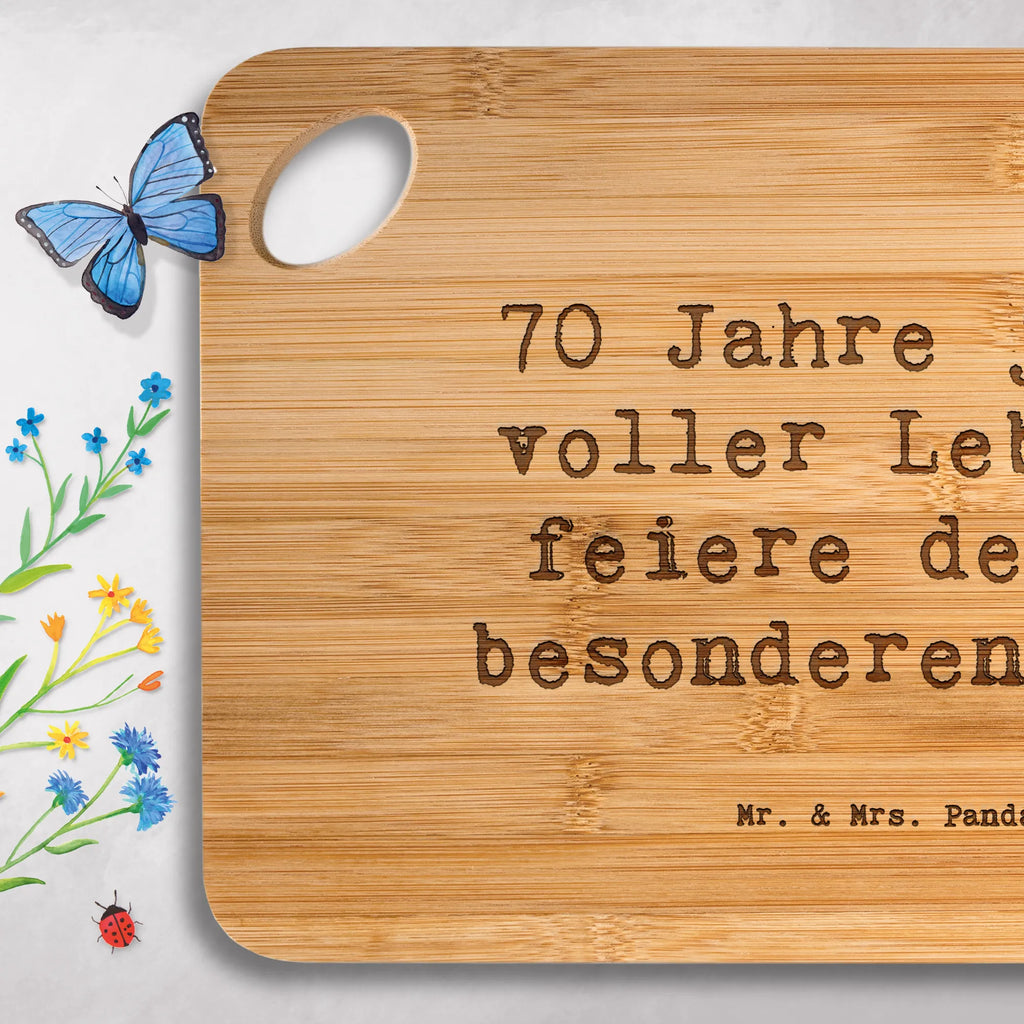 Brett Spruch 70. Geburtstag Feier Brett, Frühstücksbrett, Holzbrett, Hackbrett, Schneidebrett, Servierbrett, Holzbrettchen, Küchenbrett, Geburtstag, Geburtstagsgeschenk, Geschenk