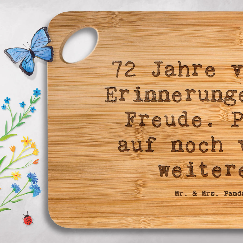 Hackbrett Spruch 72. Geburtstag Glückwünsche Hackbrett, Holzbrett, Frühstücksbrett, Brett, Küchenbrett, Holzbrettchen, Servierbrett, Schneidebrett, Geburtstag, Geburtstagsgeschenk, Geschenk