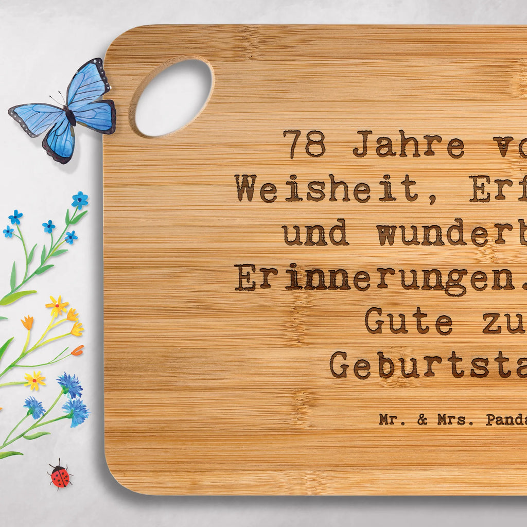 Servierbrett Spruch 78. Geburtstag Servierbrett, Holzbrettchen, Frühstücksbrett, Brett, Schneidebrett, Hackbrett, Holzbrett, Küchenbrett, Geburtstag, Geburtstagsgeschenk, Geschenk