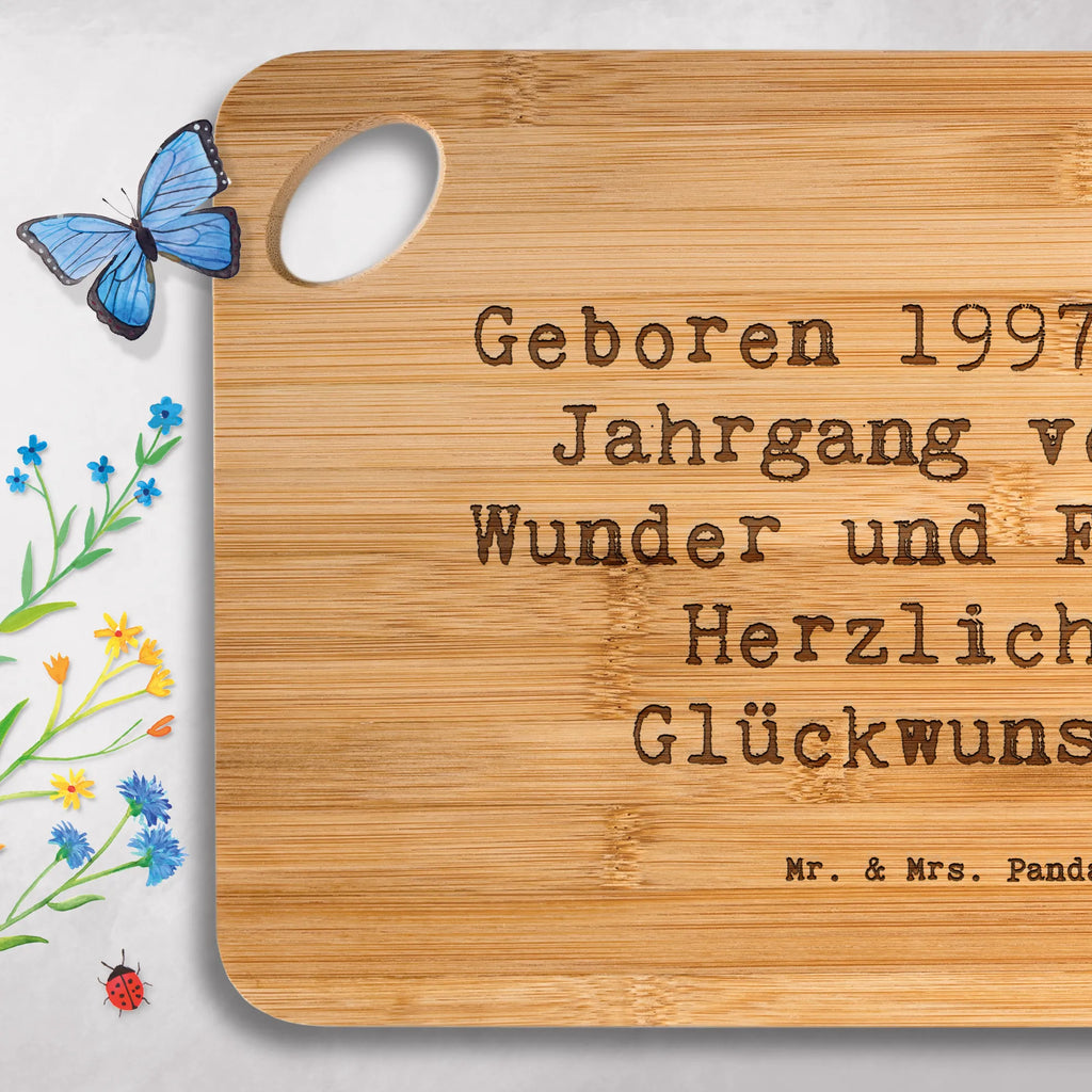 Schneidebrett Spruch 1997 Geburtstag Schneidebrett, Holzbrettchen, Holzbrett, Brett, Küchenbrett, Servierbrett, Frühstücksbrett, Hackbrett, Geburtstag, Geburtstagsgeschenk, Geschenk