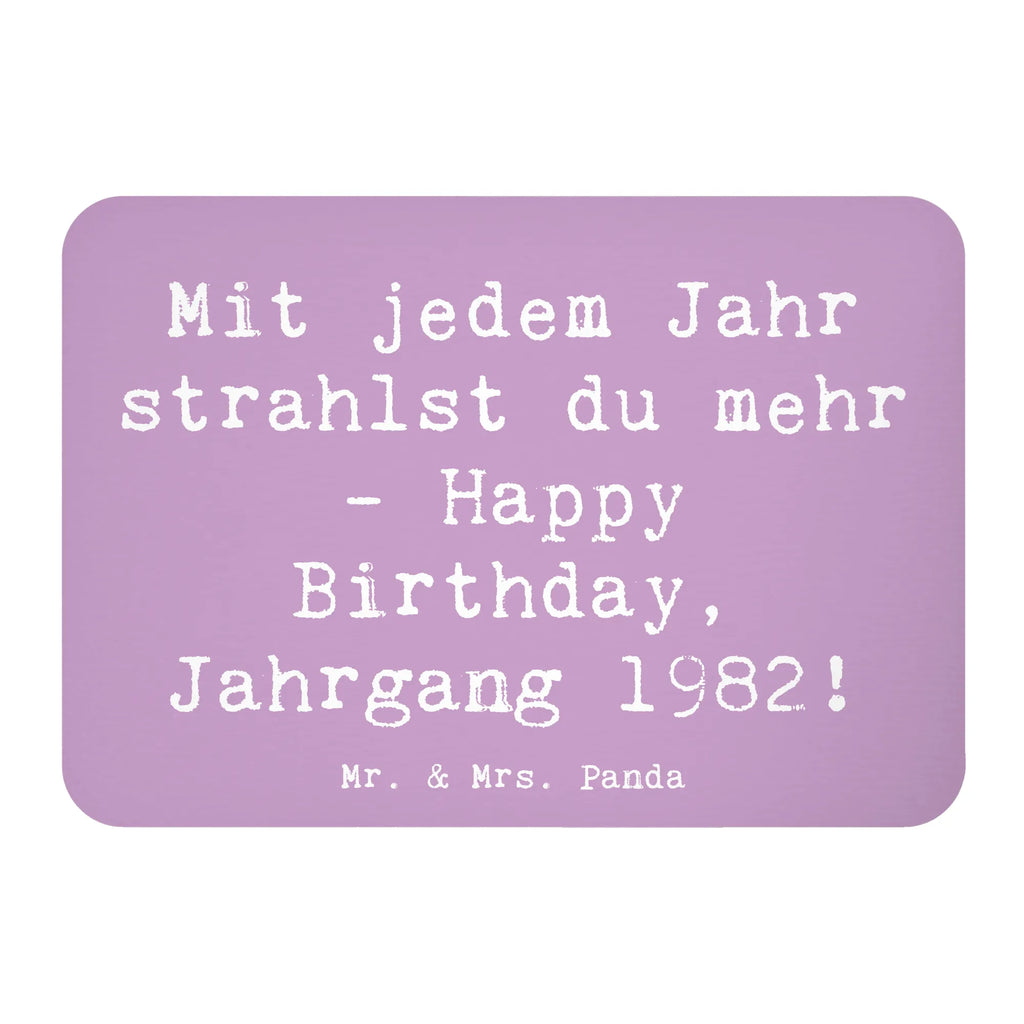 Magnet Saying Mit jedem Jahr strahlst du mehr - Happy Birthday, Jahrgang 1982! Kühlschrankmagnet, Souvenir Magnet, Motivmagnete, Kühlschrank Dekoration, Whiteboard Magnet, Notiz Magnet, Pinnwandmagnet, Dekomagnet, Geburtstag, Geburtstagsgeschenk, Geschenk