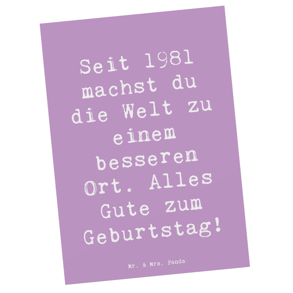 Postkarte Spruch 1981 Geburtstag Einladungskarte, Grußkarte, Einladung, Einladungskarten Geburtstag, Karte, Dankeskarte, Ansichtskarten, Postkarte, Ansichtskarte, Einladung Geburtstag, Geburtstagskarte, Geschenkkarte, Geburtstag, Geburtstagsgeschenk, Geschenk