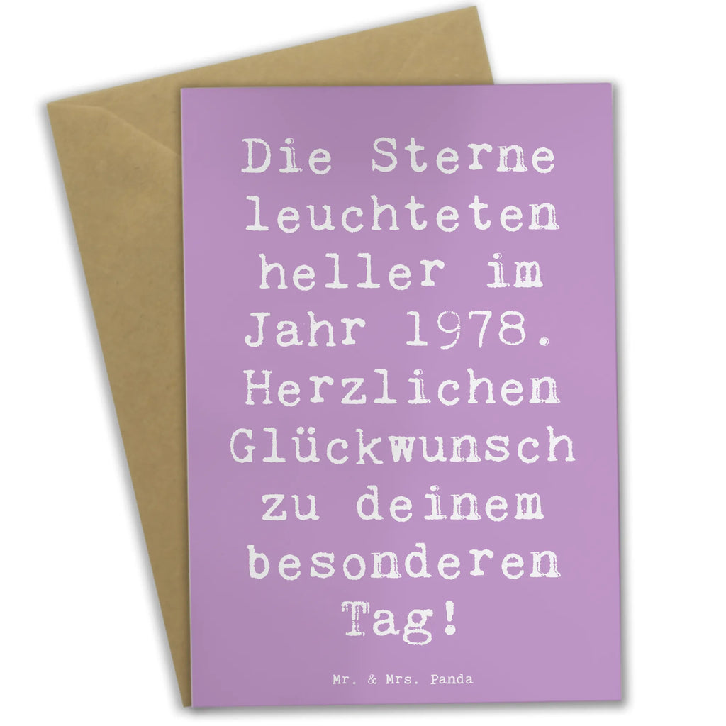 Grußkarte Spruch 1978 Geburtstag Geburtstagskarte, Glückwunschkarte, Hochzeitskarte, Ansichtskarten, Einladungskarte, Karte, Grußkarte, Klappkarte, Geburtstag, Geburtstagsgeschenk, Geschenk