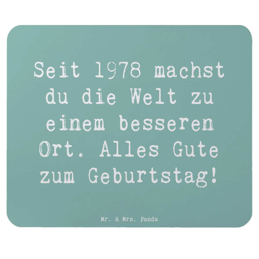 Mauspad Spruch 1978 Geburtstag Mousepad, PC Zubehör, Arbeitszimmer, Mauspad, Mauspad Büro, Computer zubehör, Einzigartiges Mauspad, Designer Mauspad, Mausunterlage, Büroausstattung, Geburtstag, Geburtstagsgeschenk, Geschenk