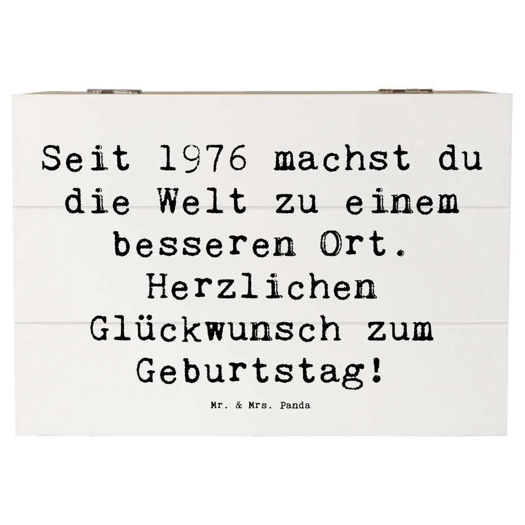Holzkiste Spruch 1976 Geburtstag Kiste, Geschenkbox, Holzkiste, Schatzkiste, Schatulle, Erinnerungskiste, Aufbewahrungsbox, Erinnerungsbox, Geschenkdose, XXL, Truhe, Dekokiste, Geburtstag, Geburtstagsgeschenk, Geschenk