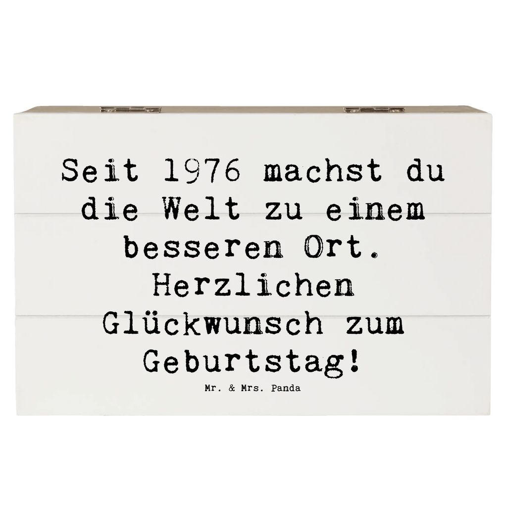 Holzkiste Spruch 1976 Geburtstag Kiste, Geschenkbox, Holzkiste, Schatzkiste, Schatulle, Erinnerungskiste, Aufbewahrungsbox, Erinnerungsbox, Geschenkdose, XXL, Truhe, Dekokiste, Geburtstag, Geburtstagsgeschenk, Geschenk