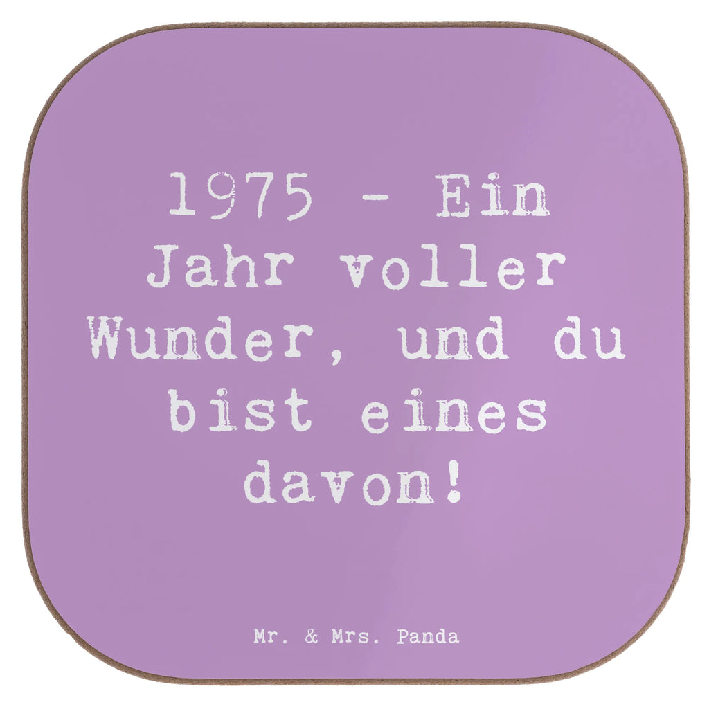 Square coaster Saying 1975 - Ein Jahr voller Wunder, und du bist eines davon! Getränkeuntersetzer, Untersetzer Holz, Untersetzer, Korkuntersetzer, Glasuntersetzer, Untersetzer Design, Untersetzer aus Holz, Tassen Untersetzer, Bierdeckel, Untersetzer Gläser, Untersetzer für Gläser, Holzuntersetzer, Geburtstag, Geburtstagsgeschenk, Geschenk
