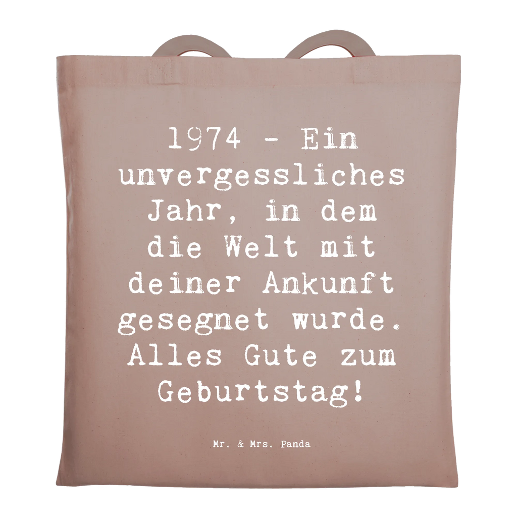 Tragetasche Spruch 1974 Geburtstag Beuteltasche, Beutel, Einkaufstasche, Jutebeutel, Stoffbeutel, Tasche, Shopper, Umhängetasche, Strandtasche, Schultertasche, Stofftasche, Tragetasche, Badetasche, Jutetasche, Einkaufstüte, Laptoptasche, Geburtstag, Geburtstagsgeschenk, Geschenk