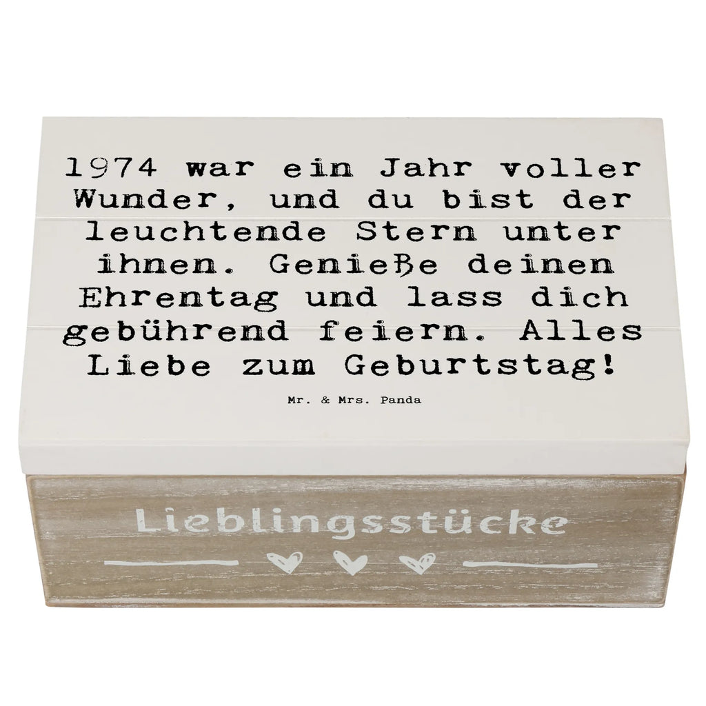 Holzkiste Spruch 1974 Geburtstag Stern Erinnerungsbox, Kiste, Schatulle, XXL, Truhe, Geschenkbox, Erinnerungskiste, Aufbewahrungsbox, Dekokiste, Holzkiste, Schatzkiste, Geschenkdose, Geburtstag, Geburtstagsgeschenk, Geschenk