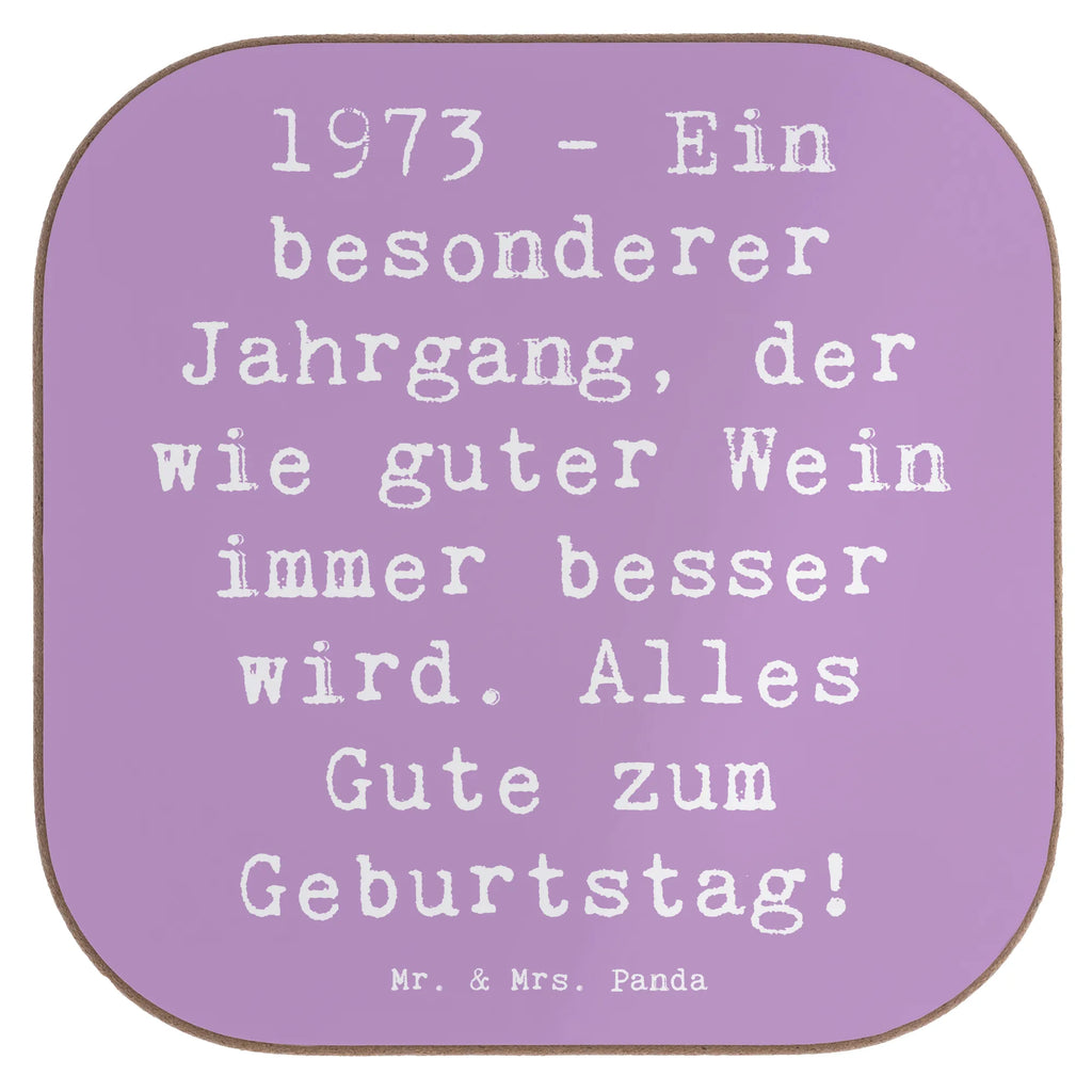 Square coaster Saying 1973 - Ein besonderer Jahrgang, der wie guter Wein immer besser wird. Alles Gute zum Geburtstag! Getränkeuntersetzer, Untersetzer, Untersetzer Design, Untersetzer aus Holz, Tassen Untersetzer, Bierdeckel, Korkuntersetzer, Untersetzer für Gläser, Holzuntersetzer, Untersetzer Holz, Glasuntersetzer, Untersetzer Gläser, Geburtstag, Geburtstagsgeschenk, Geschenk