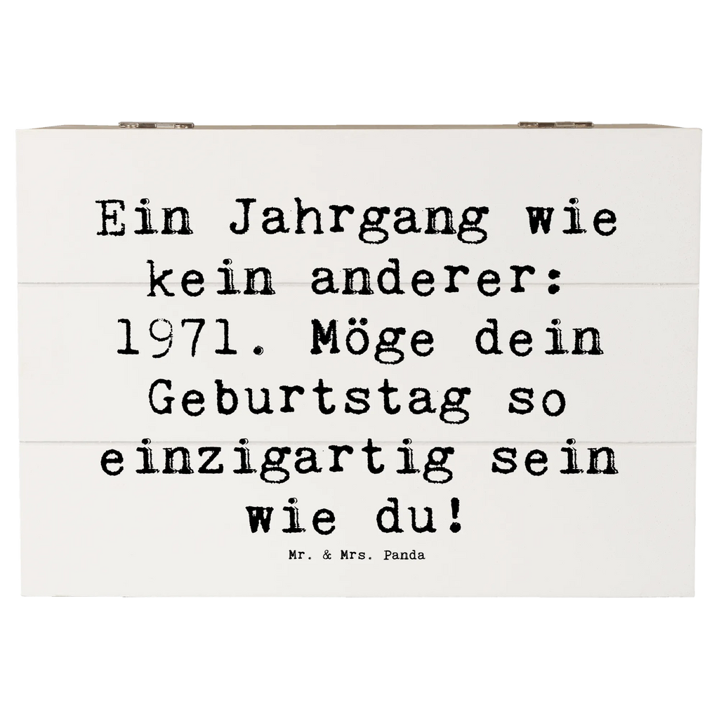Holzkiste Spruch 1971 Geburtstag Geschenkbox, Aufbewahrungsbox, XXL, Kiste, Geschenkdose, Dekokiste, Schatulle, Erinnerungsbox, Holzkiste, Schatzkiste, Erinnerungskiste, Truhe, Geburtstag, Geburtstagsgeschenk, Geschenk