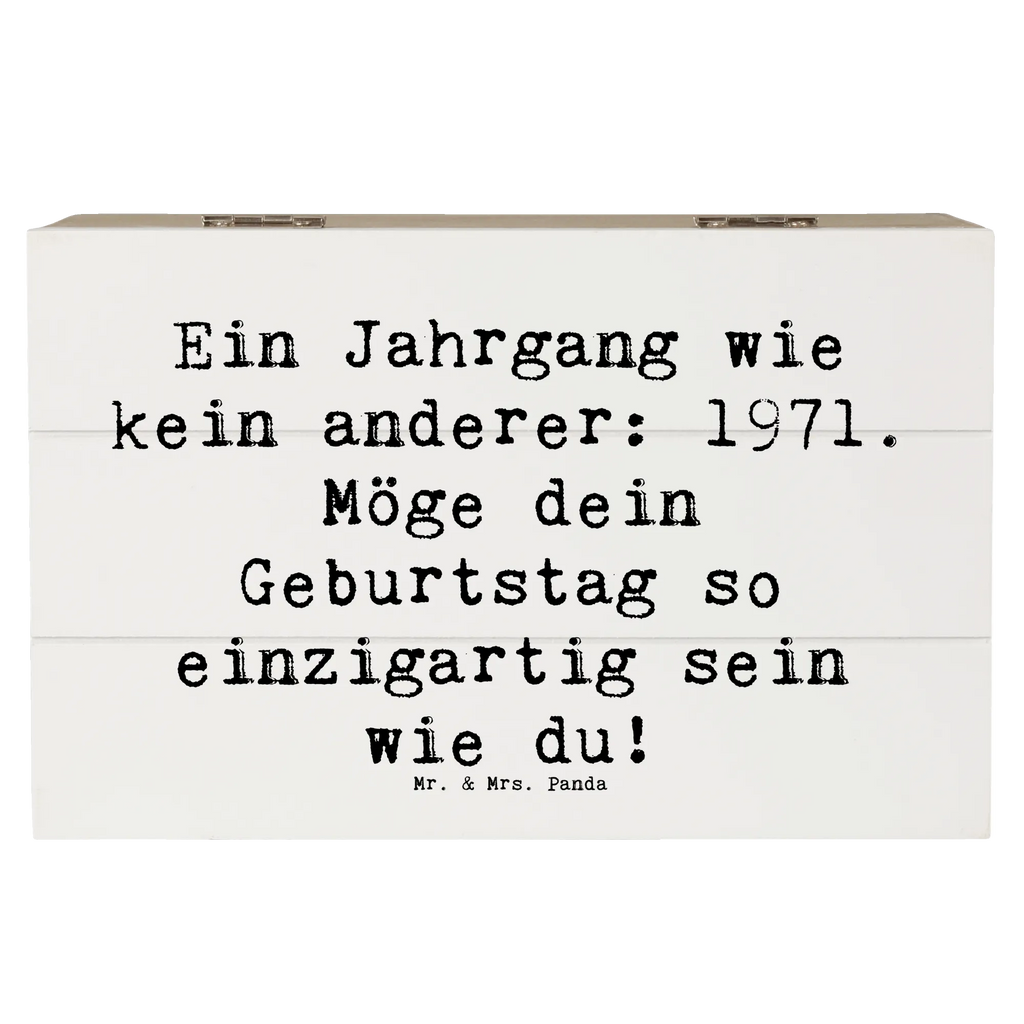 Holzkiste Spruch 1971 Geburtstag Geschenkbox, Aufbewahrungsbox, XXL, Kiste, Geschenkdose, Dekokiste, Schatulle, Erinnerungsbox, Holzkiste, Schatzkiste, Erinnerungskiste, Truhe, Geburtstag, Geburtstagsgeschenk, Geschenk