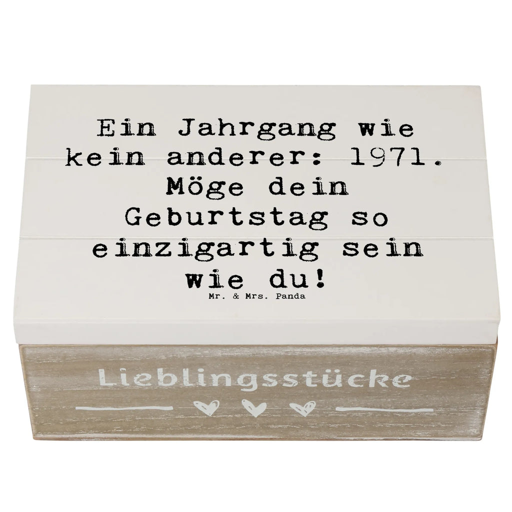 Holzkiste Spruch 1971 Geburtstag Geschenkbox, Aufbewahrungsbox, XXL, Kiste, Geschenkdose, Dekokiste, Schatulle, Erinnerungsbox, Holzkiste, Schatzkiste, Erinnerungskiste, Truhe, Geburtstag, Geburtstagsgeschenk, Geschenk