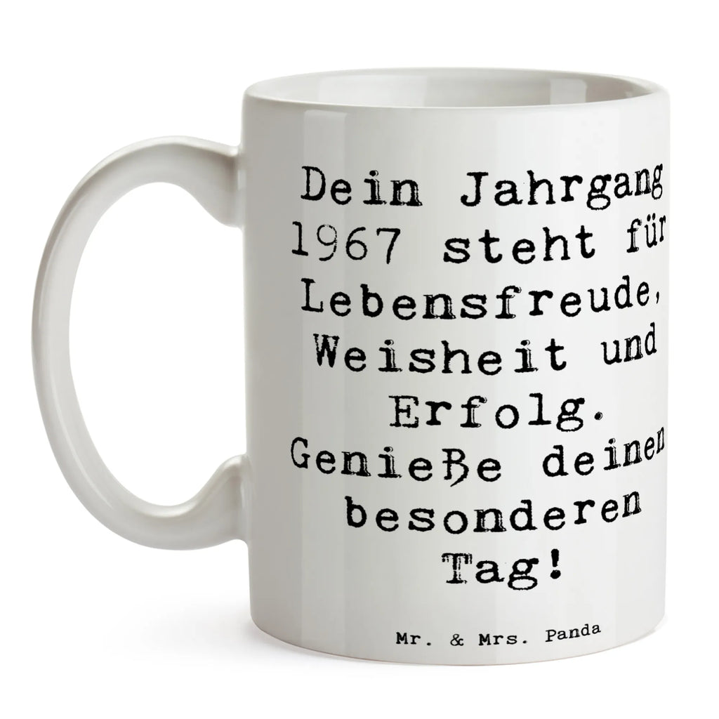 Tasse 1967 Geburtstag Teetasse, Tasse mit Motiven, Porzellantasse, Tasse, Bürotasse, Kaffeetasse, Keramiktasse, Geschenktasse, Tasse mit Zitaten, Geburtstag, Geburtstagsgeschenk, Geschenk
