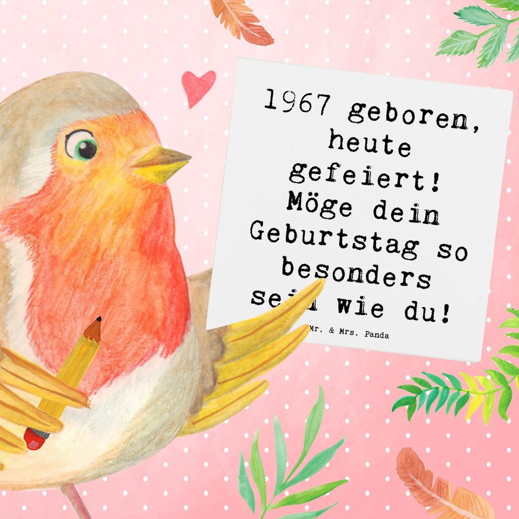 Deluxe Karte Spruch 1967 Geburtstag Karte, Glückwunschkarte, Grußkarte, Einladungskarte, Klappkarte, Hochwertige Grußkarte, Hochzeitskarte, Geburtstagskarte, Hochwertige Klappkarte, Geburtstag, Geburtstagsgeschenk, Geschenk