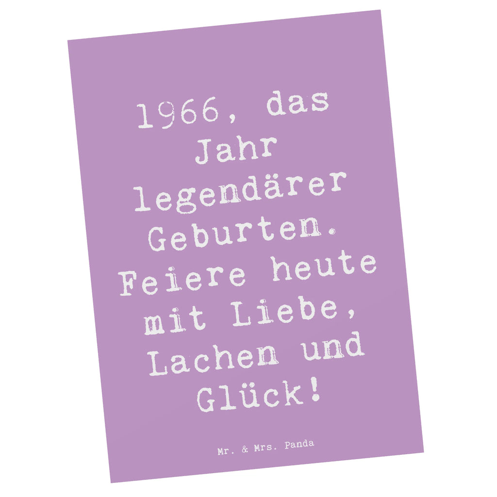 Postcard Saying 1966, das Jahr legendärer Geburten. Feiere heute mit Liebe, Lachen und Glück! Ansichtskarten, Einladung, Einladungskarten Geburtstag, Grußkarte, Postkarte, Geschenkkarte, Einladung Geburtstag, Karte, Dankeskarte, Geburtstagskarte, Einladungskarte, Ansichtskarte, Geburtstag, Geburtstagsgeschenk, Geschenk