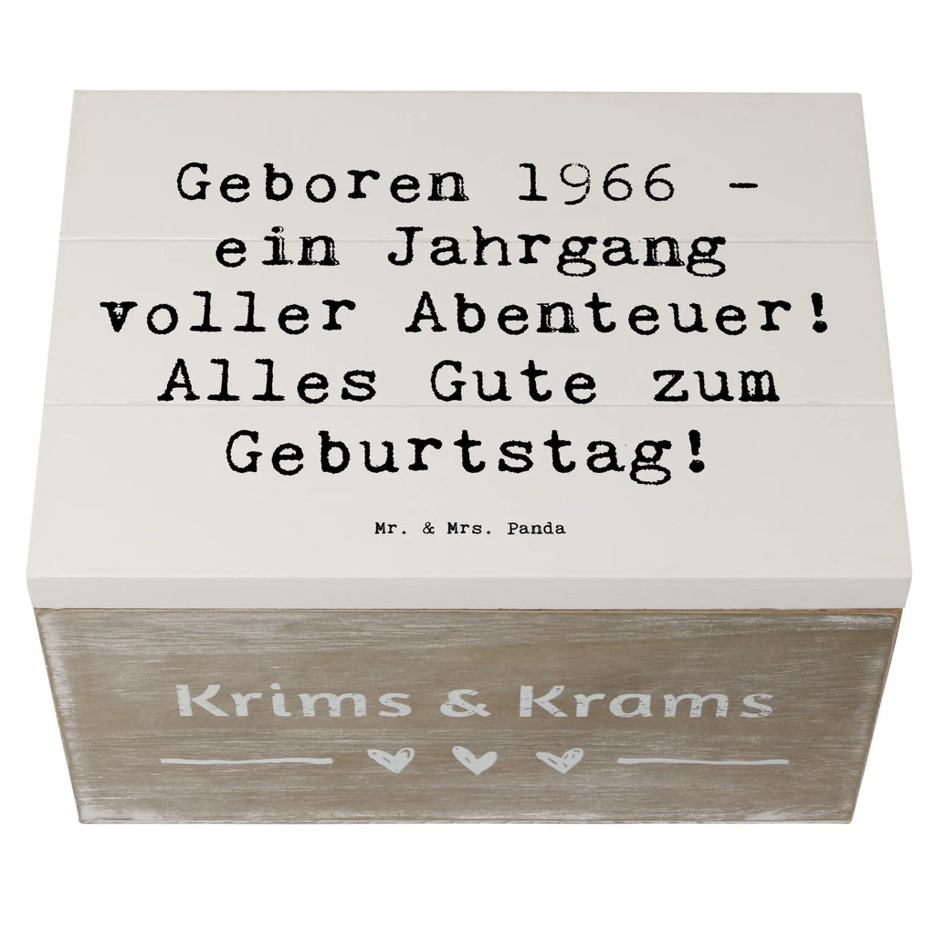 Holzkiste Spruch 1966 Geburtstag Abenteuer Dekokiste, Schatulle, Truhe, Kiste, Erinnerungskiste, Holzkiste, Schatzkiste, Geschenkbox, Erinnerungsbox, Aufbewahrungsbox, XXL, Geschenkdose, Geburtstag, Geburtstagsgeschenk, Geschenk