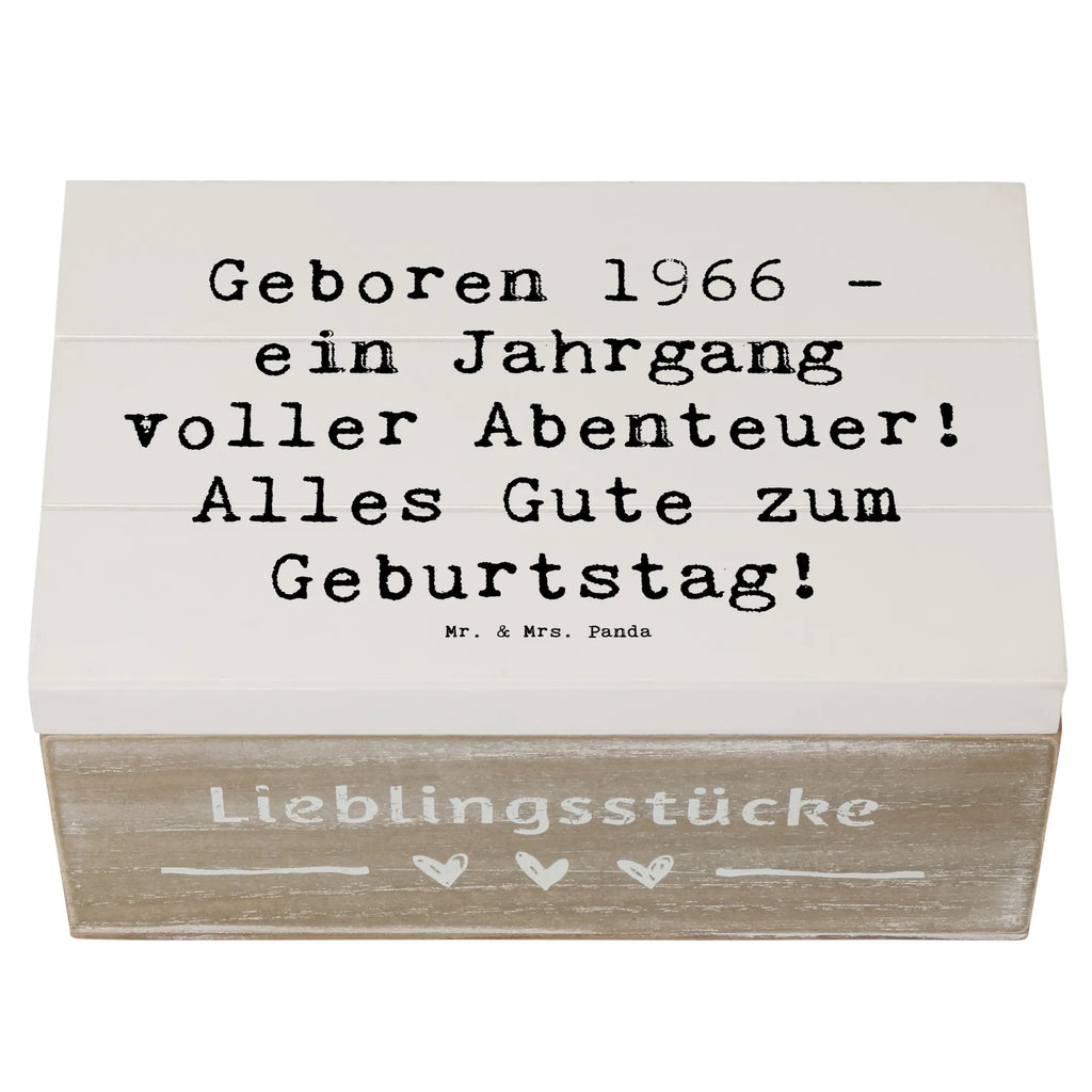 Holzkiste Spruch 1966 Geburtstag Abenteuer Dekokiste, Schatulle, Truhe, Kiste, Erinnerungskiste, Holzkiste, Schatzkiste, Geschenkbox, Erinnerungsbox, Aufbewahrungsbox, XXL, Geschenkdose, Geburtstag, Geburtstagsgeschenk, Geschenk