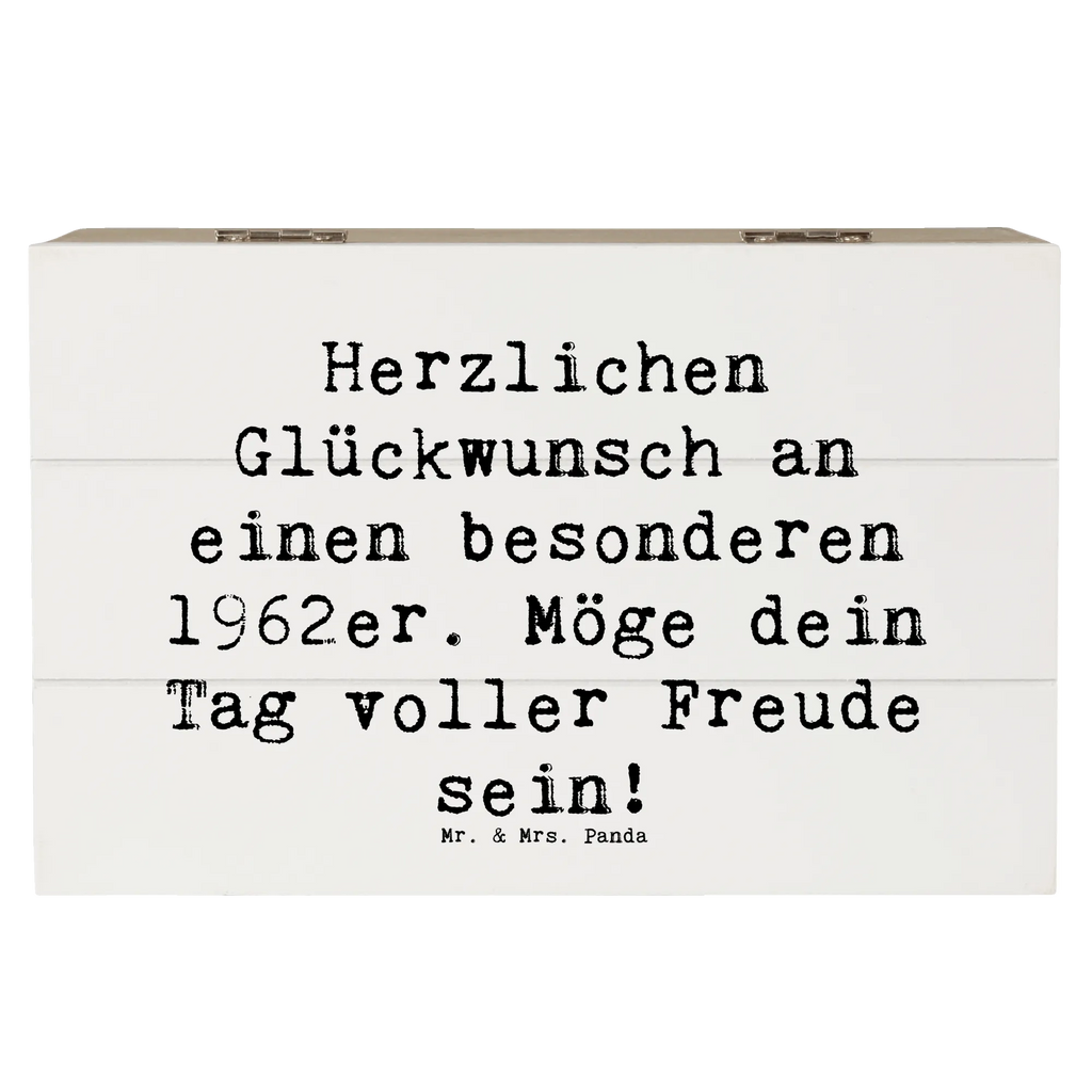 Holzkiste Spruch 1962 Geburtstag Geschenkbox, Geschenkdose, XXL, Erinnerungskiste, Erinnerungsbox, Kiste, Dekokiste, Truhe, Schatulle, Holzkiste, Aufbewahrungsbox, Schatzkiste, Geburtstag, Geburtstagsgeschenk, Geschenk