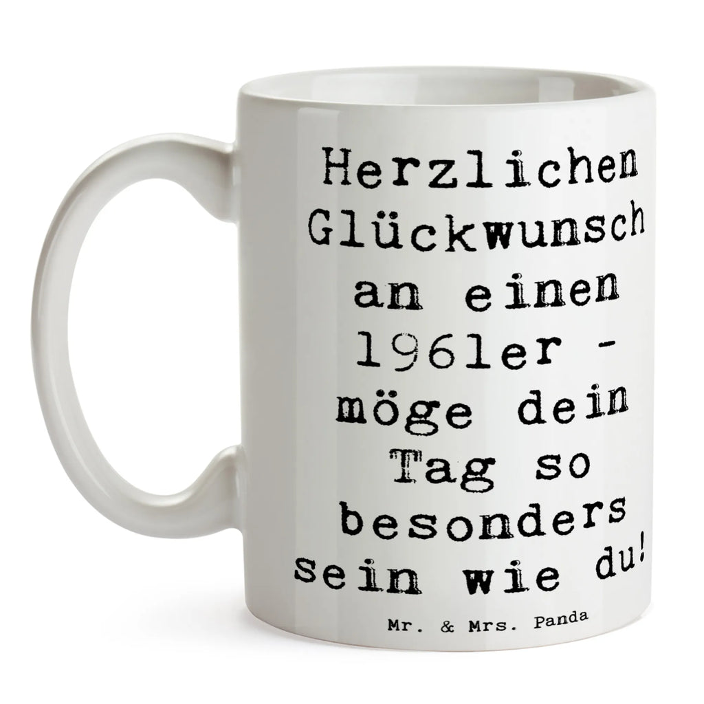 Tasse Spruch 1961 Geburtstag Kaffeetasse, Porzellantasse, Tasse mit Motiven, Keramiktasse, Tasse, Teetasse, Tasse mit Zitaten, Geschenktasse, Bürotasse, Geburtstag, Geburtstagsgeschenk, Geschenk