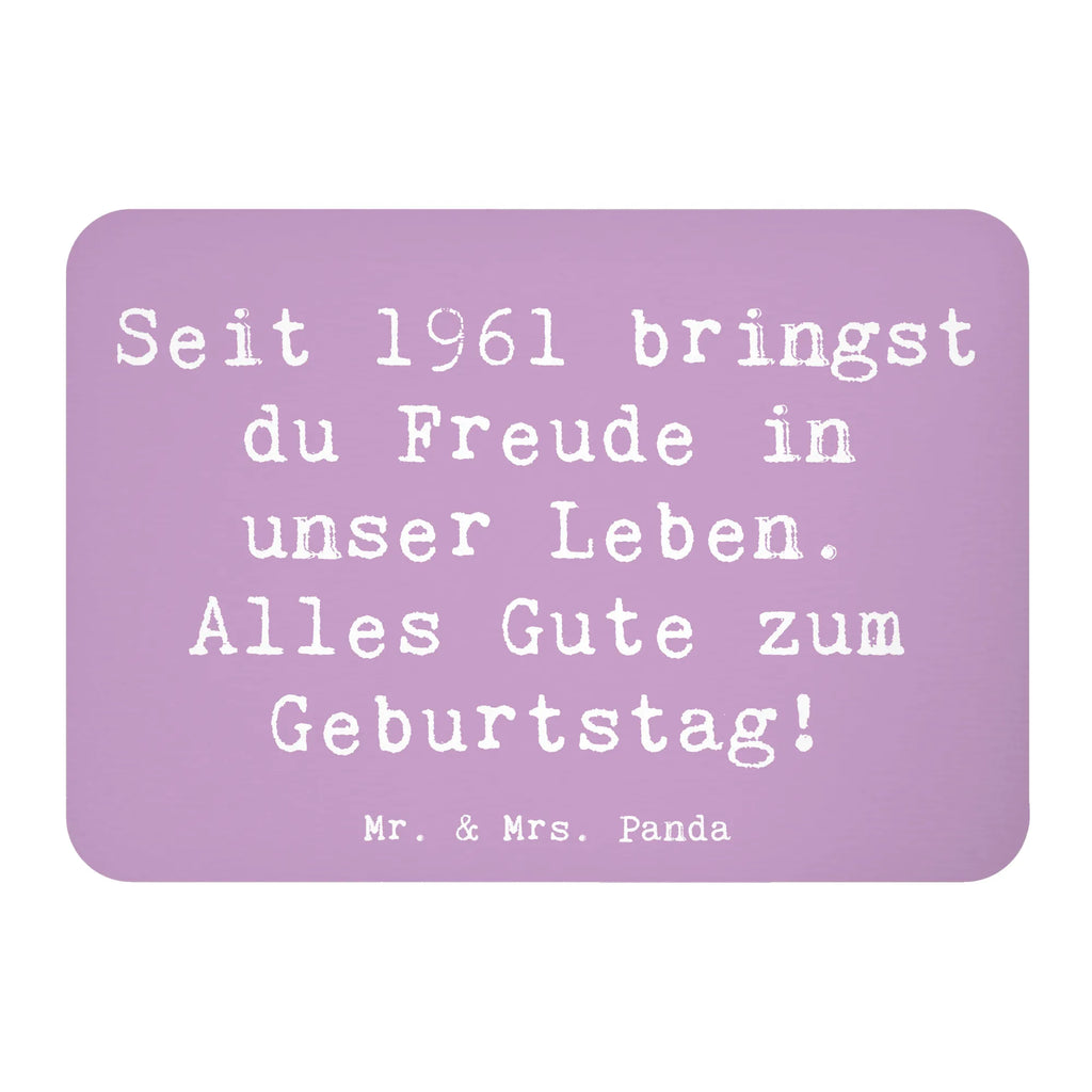 Magnet Spruch 1961 Geburtstag Whiteboard Magnet, Souvenir Magnet, Kühlschrankmagnet, Motivmagnete, Pinnwandmagnet, Notiz Magnet, Dekomagnet, Kühlschrank Dekoration, Geburtstag, Geburtstagsgeschenk, Geschenk