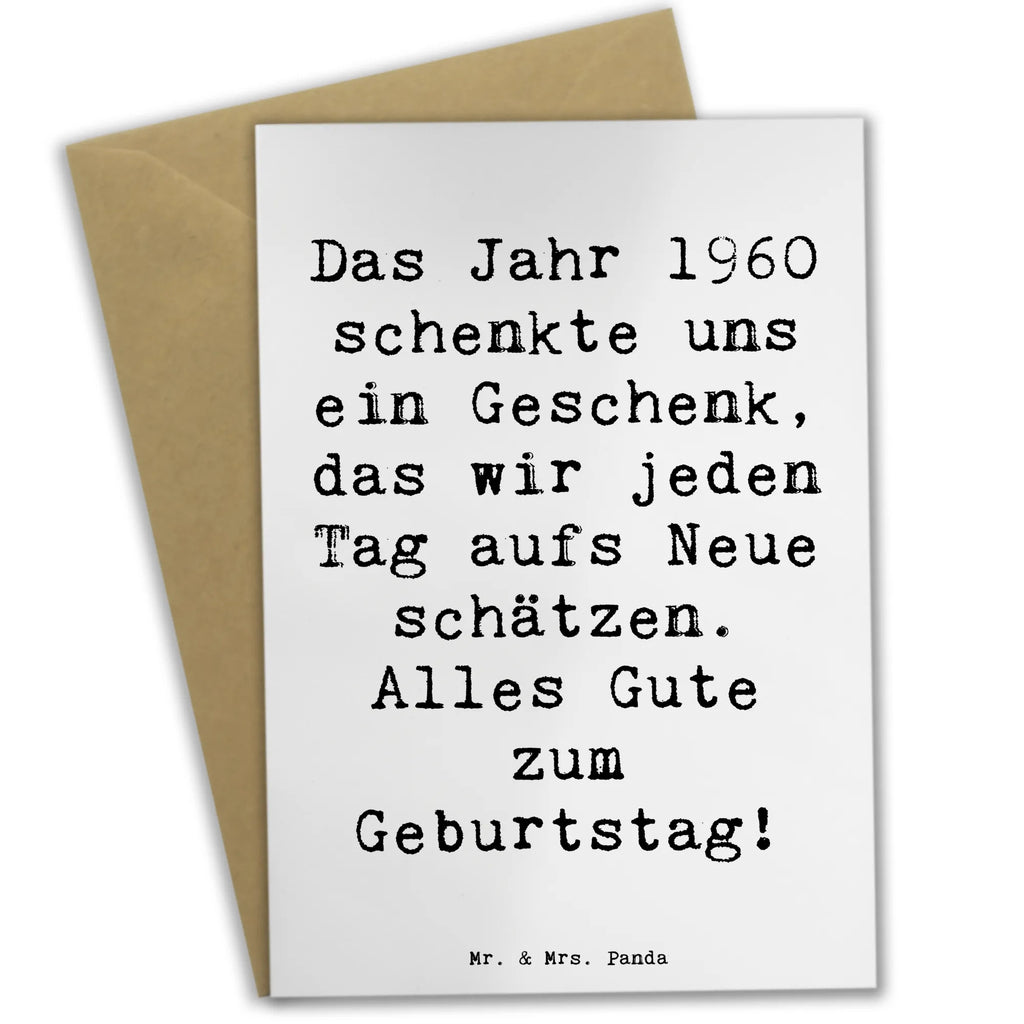 Grußkarte Spruch 1960 Geburtstag Geburtstagskarte, Glückwunschkarte, Einladungskarte, Klappkarte, Karte, Grußkarte, Hochzeitskarte, Ansichtskarten, Geburtstag, Geburtstagsgeschenk, Geschenk