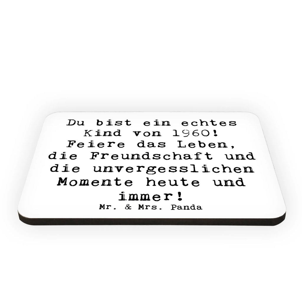Magnet Saying Du bist ein echtes Kind von 1960! Feiere das Leben, die Freundschaft und die unvergesslichen Momente heute und immer! Souvenir Magnet, Dekomagnet, Kühlschrank Dekoration, Notiz Magnet, Whiteboard Magnet, Kühlschrankmagnet, Motivmagnete, Pinnwandmagnet, Geburtstag, Geburtstagsgeschenk, Geschenk