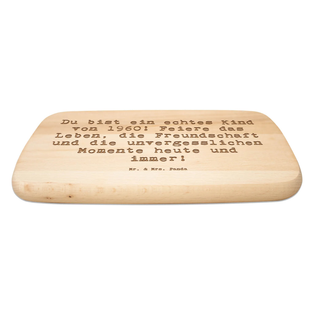 Śniadaniowa deska Przysłowie Du bist ein echtes Kind von 1960! Feiere das Leben, die Freundschaft und die unvergesslichen Momente heute und immer! Urodziny, prezent urodzinowy, prezent